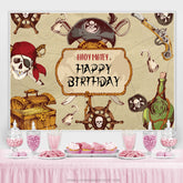 Ahoi Matthew Schrecklich Halloween Glücklich Geburtstag Hintergrund